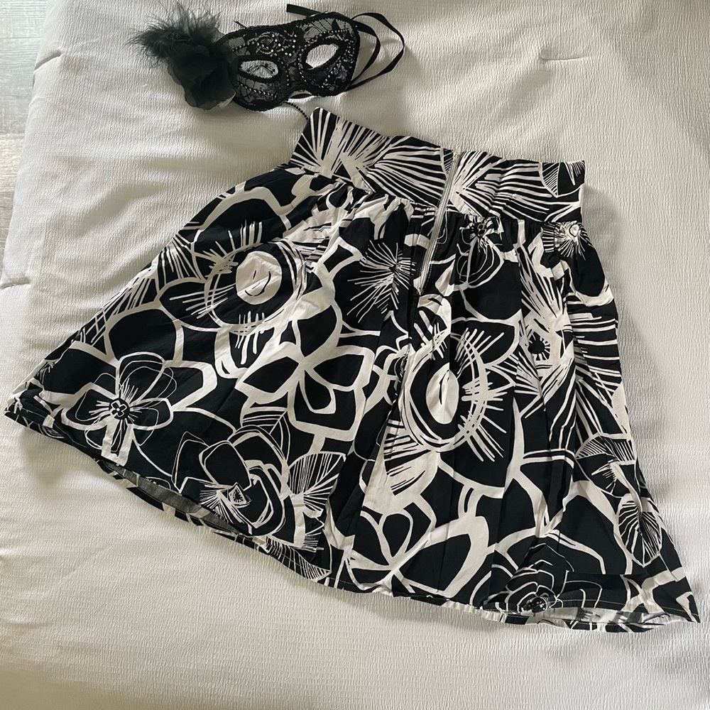 Bailey Blue Floral Skirt